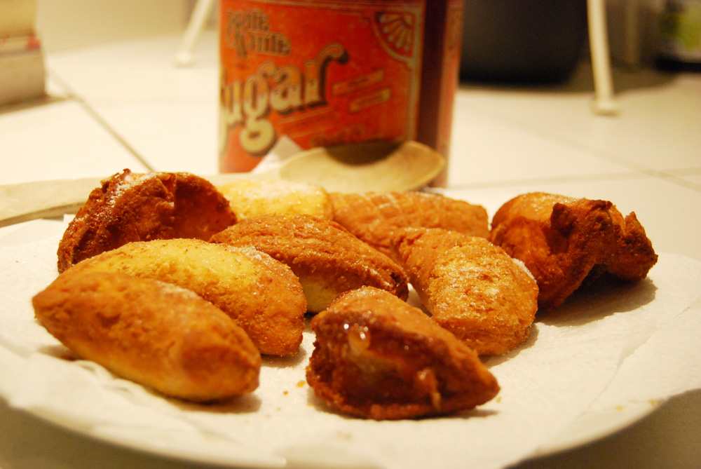 beignet au chocolat