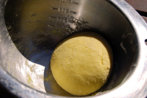 Consistance de la pâte à beignets pour cuisson au four