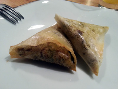 Samoussas au bœuf